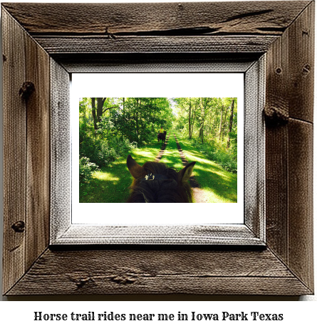 horse trail rides near me in Iowa Park, Texas